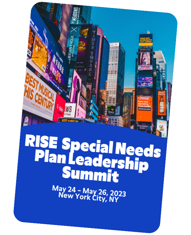 Papa at RISE Special Needs Plan Leadership Summit